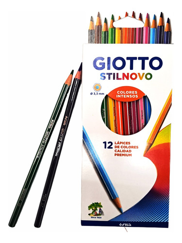 Lápices Giotto Stilnovo X 12