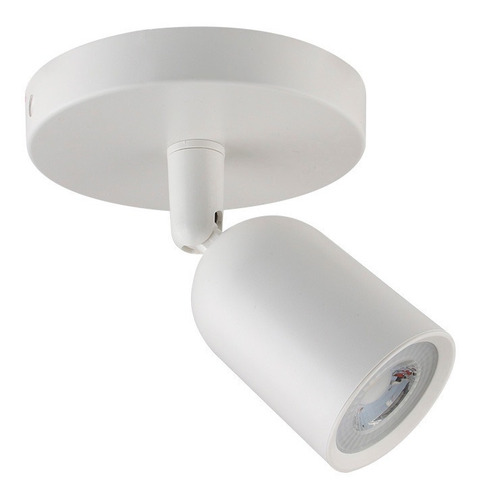 Luminária Spot Led Direct Mr16 4w Circular Branco Taschibra