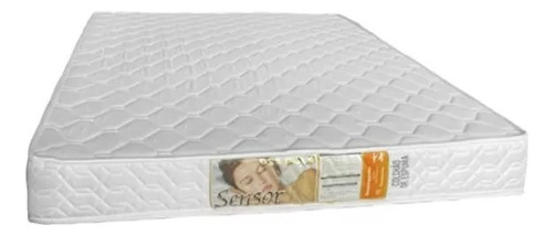 Colchão Para Cama De Casal 188x138 D33 Cor Branco Macio