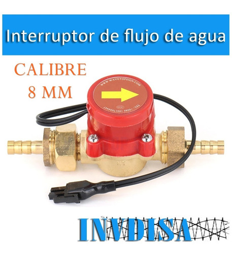 Sensor Interruptor Flujo De Agua Industrial Master Cnc 