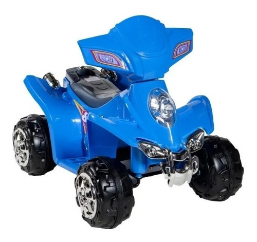 Cuatriciclo Bateria Disney Moto 6v Dencar 7275 Mi Cielo Azul