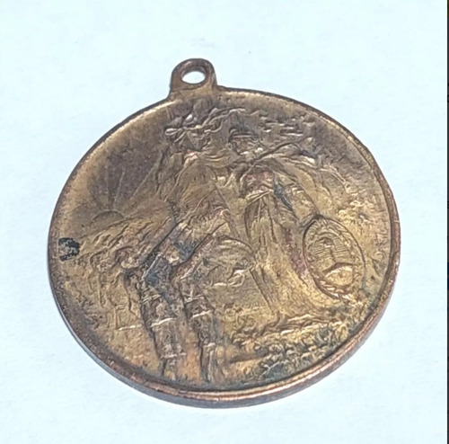 Medalla Jura De La Bandera Escuela Ninos Comunes 1909 - 357
