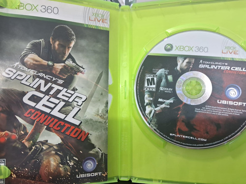 Tom Clancys: Splinter Cell Conviction Xbox 360 (Usado)