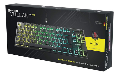Roccat Teclado Óptico Compacto Para Juegos Vulcan Tkl Pro