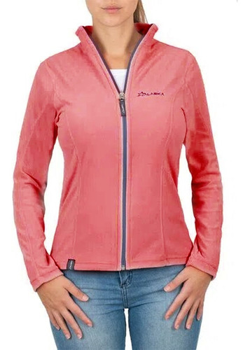 Campera Micropolar Mujer Trekking Secado Rápido Liviana Frio