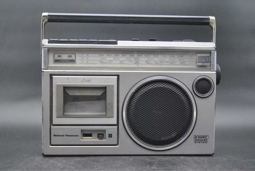 Antiguo Radiograbador National Panasonic Rx1650w Viejo Func