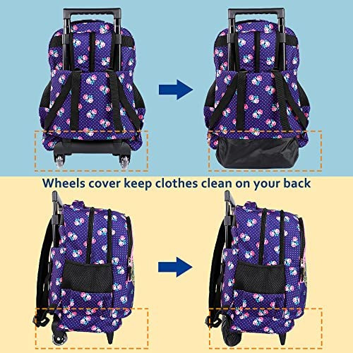Mochila Con Ruedas Para Niñas Y Niños Mochila Con Ruedas Par
