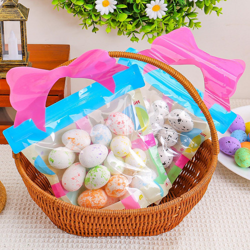Adornos Decorativos De Huevos De Pascua, Negro Moteal