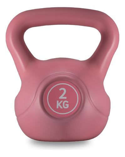 Pesa Rusa Kettlebell 2 Kg Fitness Entrenamiento Fucsia