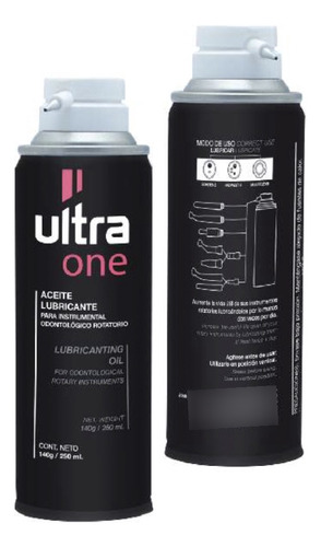 Aceite Lubricante Spry Ultra One Para Turbinas Odontologia Color Blanco