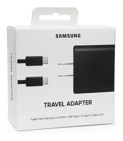 Cargador Samsung Tipo C A Tipo C 45w A20 A50 A02 A12 A32 5g