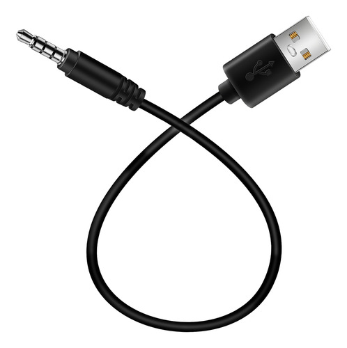 Cable Adaptador De Aux De 3.5mm A Usb 2.0 Macho