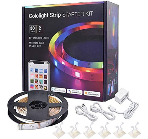 Yes 6.6 Ft Wifi Smart Led Strip Light Kit Voice Music Int