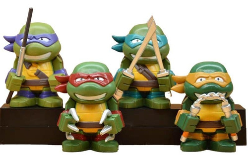 Set Figuras Mini Tortugas Ninjas