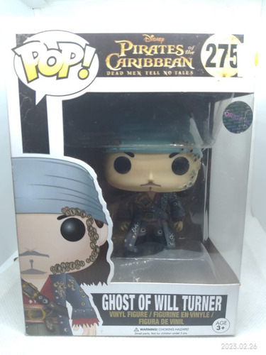 Funko Pop #275 Disney Pirates Of The Caribbean Will Turner