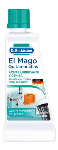 Dr. Beckmann El Mago Aceite Lubricante Y Ceniza 50 Ml