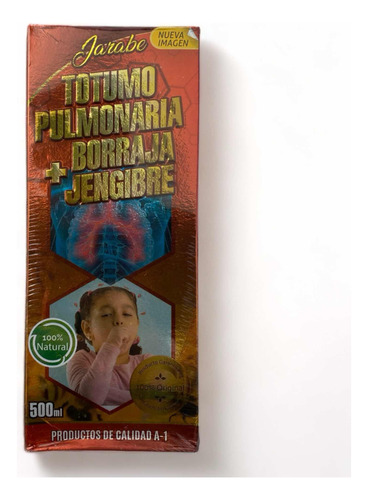 Totumo Pulmonaria Borraja Y Jengibre Jar - mL a $39