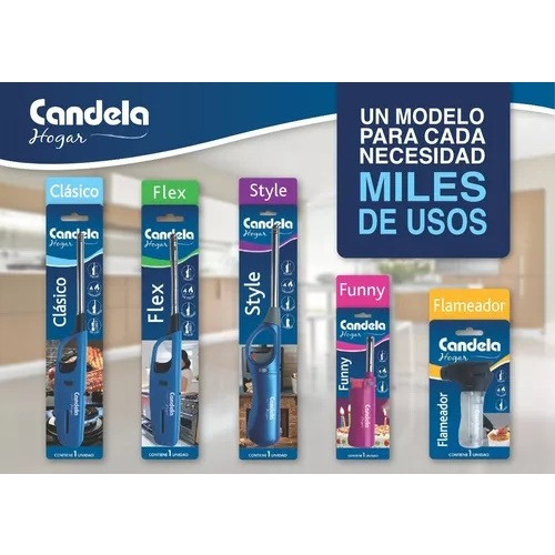Encendedor Horno Termo Vela Fanales Extencible Recargable