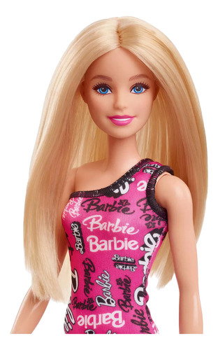 Muñeca Barbie Básica Modelo Nuevo T7439 Rubia