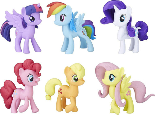 Set De My Little Pony, 6 Pony Coleccionables