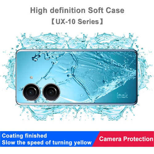 Capa Tpu Transparente Para Asus Zenfone 10 5g