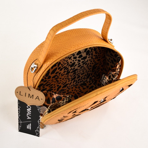 Imagen 3 de 7 de Carteras Bandoleras Mujer Simil Cuero Suela Tachas Lima