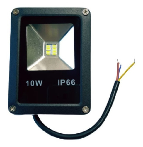 Reflector Led 10w Alta Potencia Exterior Aluminio Ip65