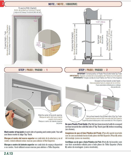 Closet Door, Bi-fold, Louver Panel Plantation (36x80)