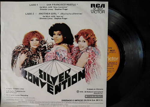 Silver Convention San Francisco Hustle / Another Girl (Usado)