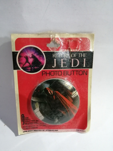 Star Wars Vintage Pin Botón Royal Guard 1983 (Usado)