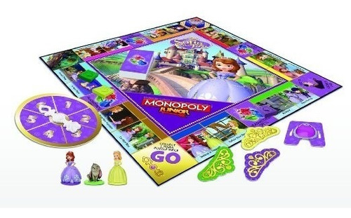 Princesa Sofia Hasbro - Monopoly Junior - Bancario Original