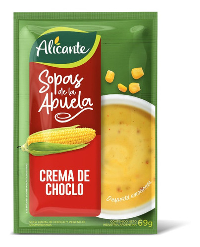 Sopa Lista Alicante Sopas De La Abuela Crema De Choclo