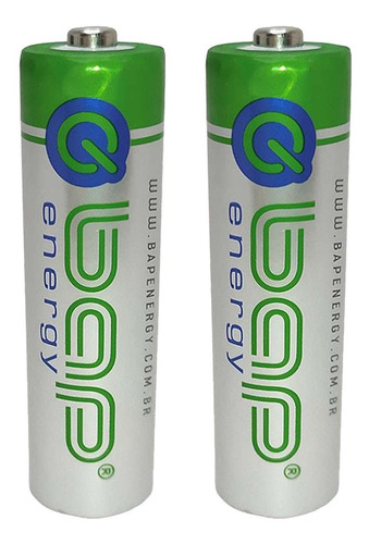 Imagem 3 de 3 de Pilha Recarregável Aa 2700mah Bap Energy Bap600 - 2 Unidades