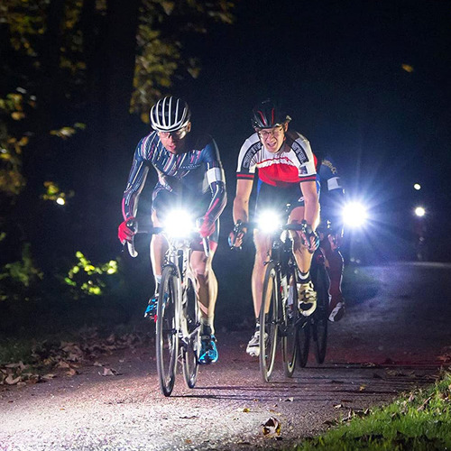 Faro Y Bocina De Bicicleta Brillantes Y Recargables Para Cic