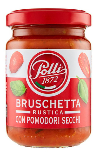 Antepasto Bruschetta Rustica Pomodori Secchi Polli 140g Poll