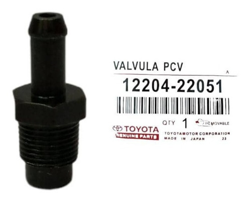 Valvula Pcv New Sensacion/fortuner/4runner/hilux/yaris