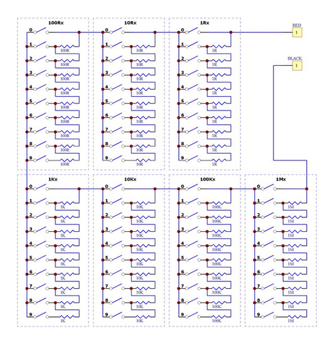 Placa De Resistencia Programable Electronics-salon 1r - 9999