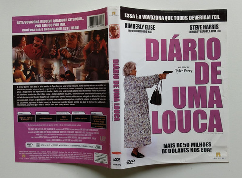 Diário De Uma Louca Dvd Kimbery Elise Tyler Perry (Usado)