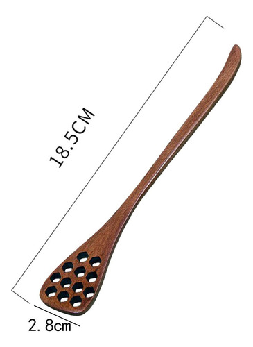 Cuchara Mezcladora De Miel De Madera, Palo Agitador Para A