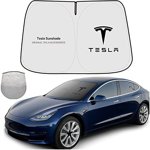 Parasol Parabrisas De Tesla Model 3/y 2016-2023, Plegab...