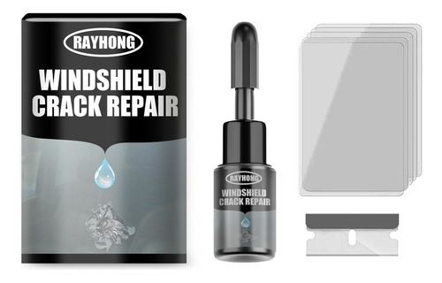 Qk Kit Fluido Para Reparo Rachaduras No Pára-brisa Vidro