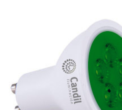 Imagen 2 de 2 de Pack X 16 Lamparas Dicroicas Led Gu10 220v Candil Luz Color
