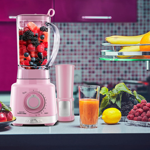Liquidificador Britânia Turbo Blq1300rs 3l Rosa 1200w Rosa