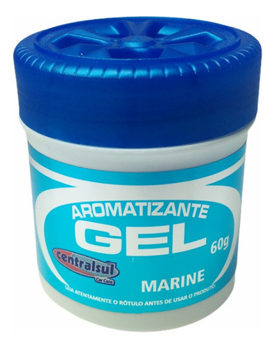 Aromatizante Automotivo Gel Marine 60g  Centralsul