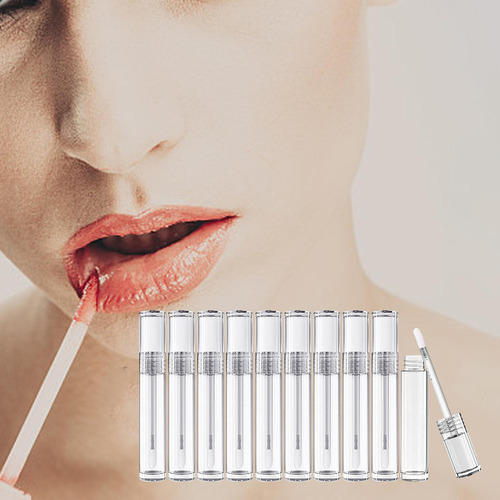10 Uds. De Botellas De Brillo De Labios, Contenedores De