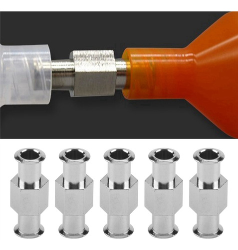 Acoplador Luer, Conector De Jeringa, 10 Piezas, Juntas Doble