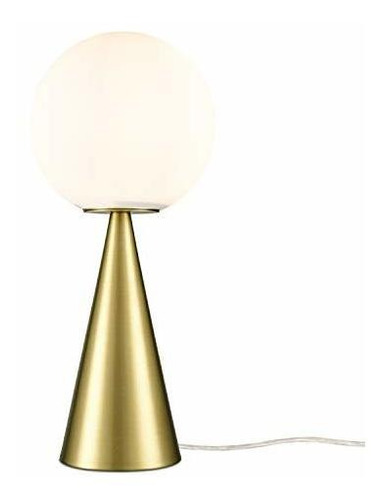 Lámpara De Mesa - Light Society Hugo Table Lamp, Brushed Bra