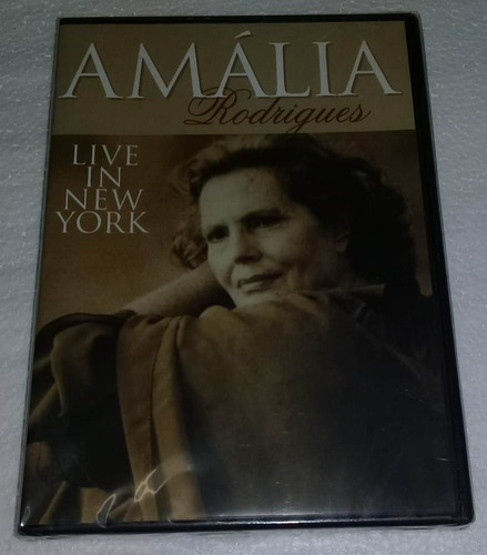  Amalia Rodrigues - Live In New York Dvd Nuevo Kktus