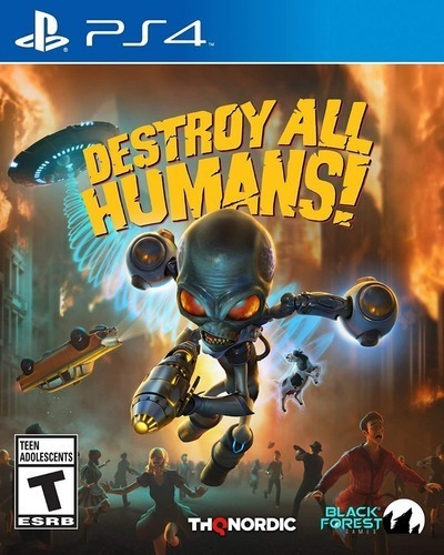 Video Juego Destroy All Humans! Ps4 Fisico Vemayme