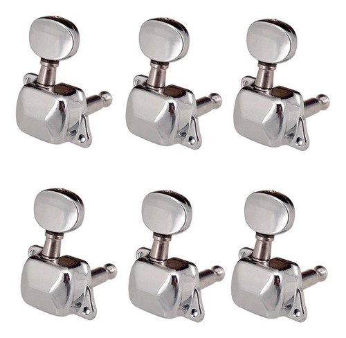 6r Semiclosed Guitar Instruments Tuning Pegs Keys Para